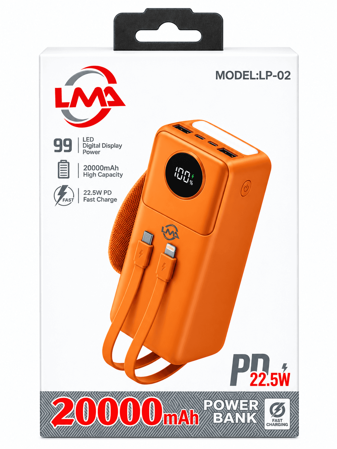 LMA LP-02 20,000mah Power Bank
